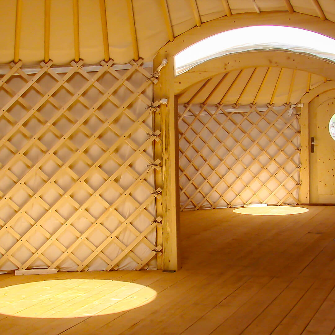 Jurtenmanufaktur: Jurte mit Statik – stabil, vom Statiker geprüft, für öffentliche Auftraggeber