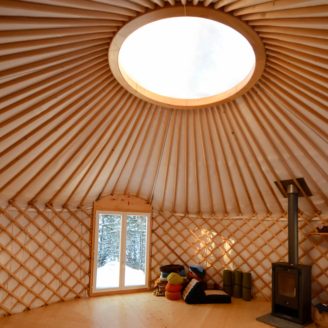 Jurtenmanufaktur: Die Lichtkuppel – Zentrum einer jeden Jurte