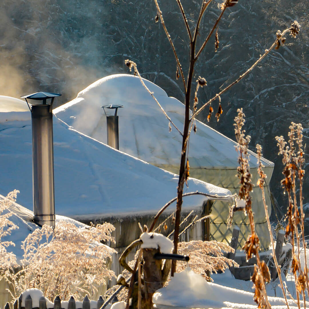 Jurtenmanufaktur: Winterfeste Jurte – Wohnjurte für ganzjährige Nutzung
