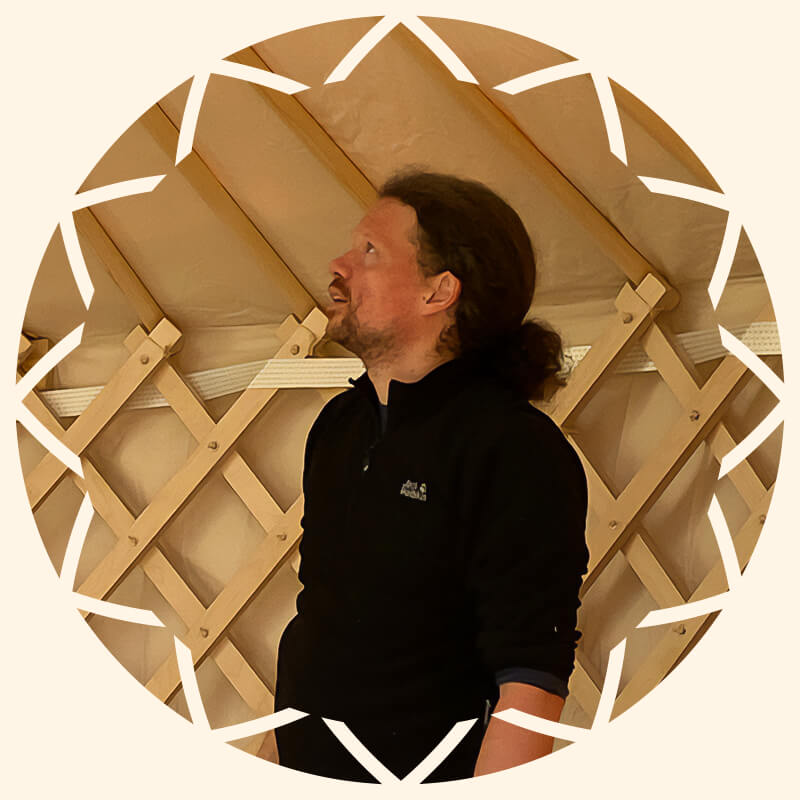 Jurtenmanufaktur: Andreas – Einkauf und Beratung